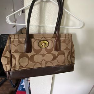 Coach shoulder purse